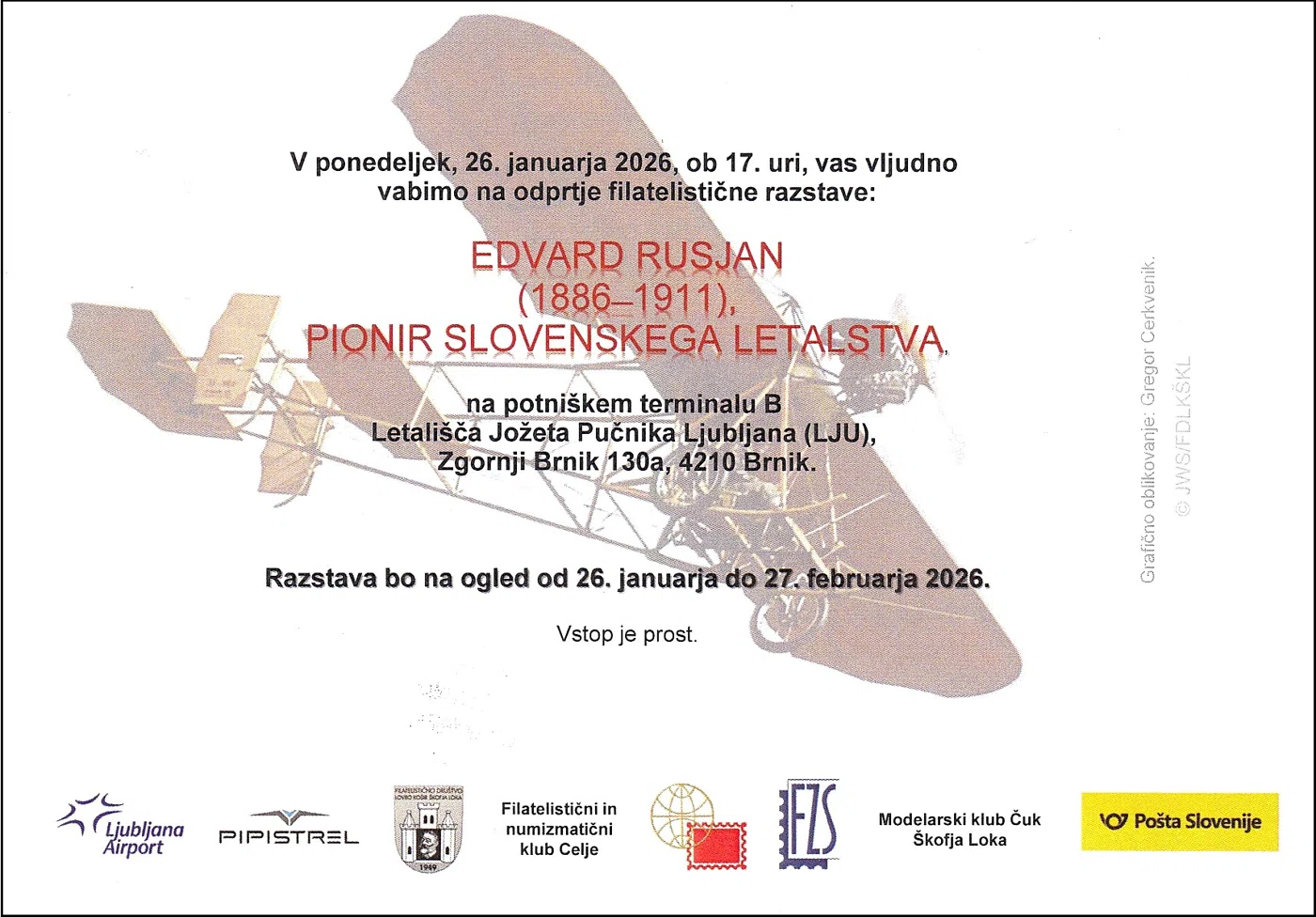EDVARD RUSJAN PIONIR SLOVENSKEGA LETALSTVA 1886 - 1911